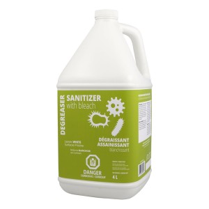 Degreaser Sanitizer with Bleach